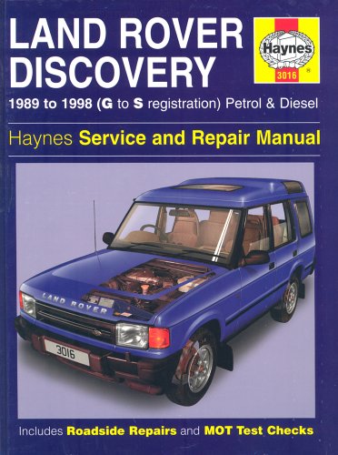 Land Rover Discovery Petrol and Diesel Service and Repair Manual: 1989-1998 (Haynes Service and Repair Manuals)