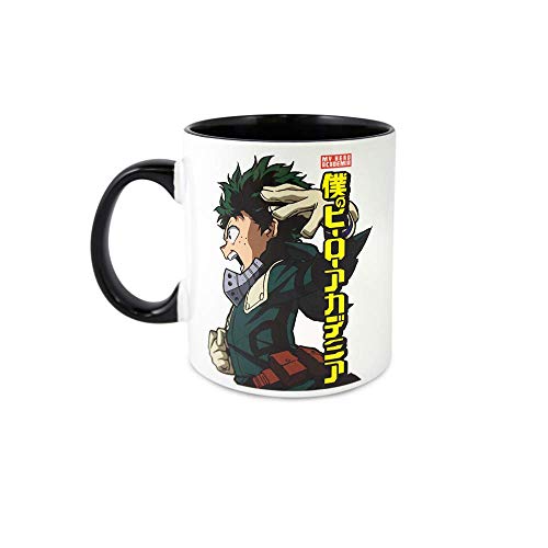 Lawenp Taza My Hero Academia Plus Ultra Deku de 20 oz, 14+, (con licencia oficial), por Just Funky