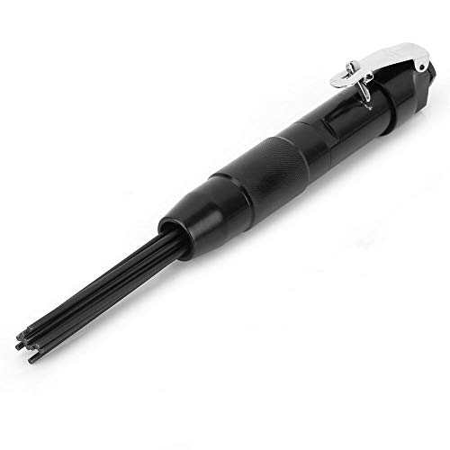 Limpiador de Escorias de Aguja Neumática de 1/4"Herramienta de Desbarbado Herramienta de Extracción Herramienta de Limpieza de Eliminación de Escoria de Corrosión Oxidada, 4400 rpm Limpiador de Escorias de Aguja Neumática de 1/4"Herramienta de Desbarbado Herramienta de Extracción Herramienta de Limpieza de Eliminación de Escoria de Corrosión Oxidada, 4400 rpm