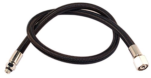 METALSUB LATIGUILLO REGULADOR Flex Black, Trenzado (30" (76 cm))