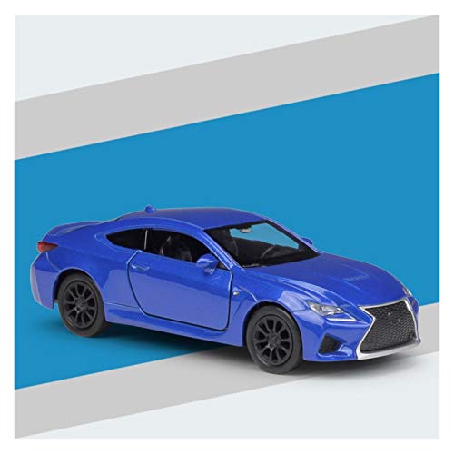 Modelo Automóvil 1:36 para Lex-us RC F Aleación Modelo De Coche Máquina Simulación Colección Juguete Vehículo Extraíble Colección De Regalos (Color : Azul)