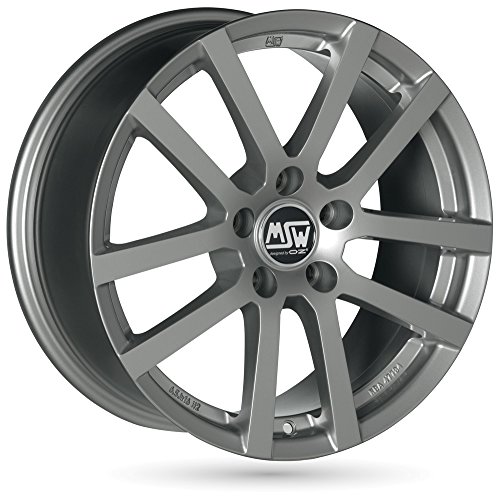 MSW msw22 gris plata 6,5 x 16 ET45 5 X 112 Hub Llantas de aleación de calibre 73,1 MSW msw22 gris plata 6,5 x 16 ET45 5 X 112 Hub Llantas de aleación de calibre 73,1