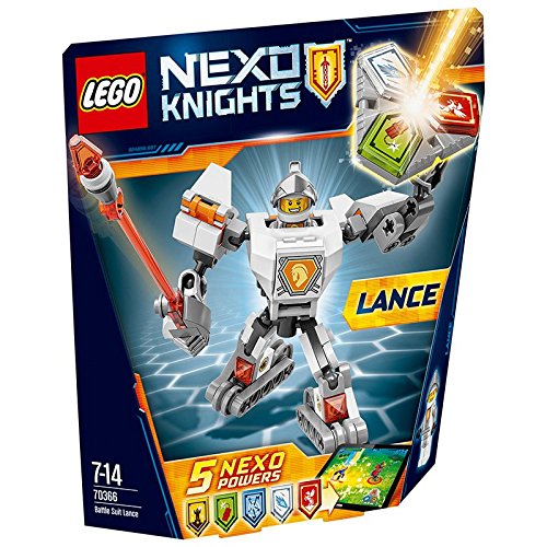 Nexo Knights - Lance con Armadura de Combate (Lego 70366)