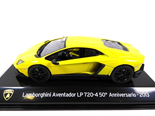 OPO 10 - Coche 1/43 Compatible con Lamborghini Aventador LP 720-4 2013 50 años (SC7)