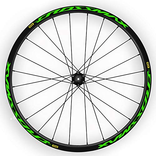Pegatinas Llantas Bici 29 “ Mavic Crossmax Elite WH02 Verde Fluor