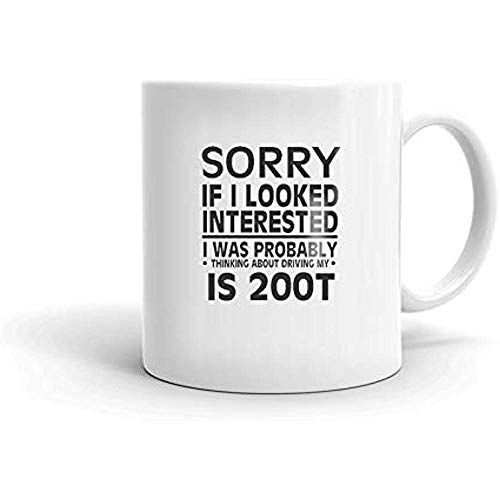 Pensando en mi LEXUS IS 200T Driver Coffee Tea Ceramic Mug