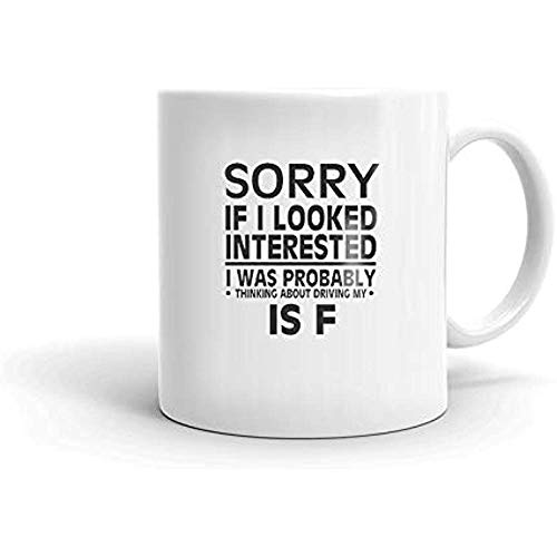 Pensando en mi LEXUS IS F Driver Coffee Tea Ceramic Mug