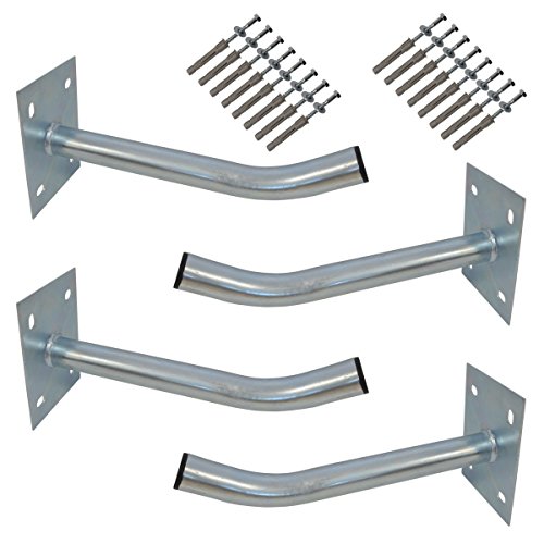 PremiumX 4 x Soporte de Pared para neumáticos de automóvil Soporte de neumático de 35 cm para Llantas de automóviles, Soporte de Pared para neumaticos, Incluido Conjunto de Tornillos de Montaje PremiumX 4 x Soporte de Pared para neumáticos de automóvil Soporte de neumático de 35 cm para Llantas de automóviles, Soporte de Pared para neumaticos, Incluido Conjunto de Tornillos de Montaje