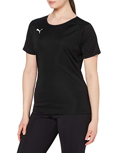 PUMA Liga Training Jersey W Camiseta, Mujer, Black/White, S