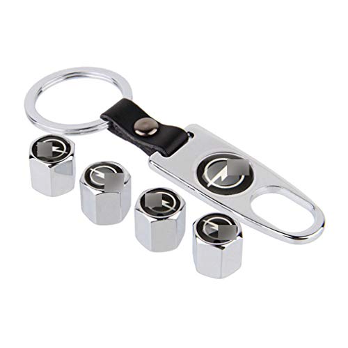 QYHL 4 Piezas De Tapa VáLvula NeumáTico con Llavero para Op-el Astrah g Insignia Mokka Zafira Vectra, Coche VáLvulas Rueda Coche,Juego Tapas Compatible con - Metal NeumáTicos, Tapones De Neumatico QYHL 4 Piezas De Tapa VáLvula NeumáTico con Llavero para Op-el Astrah g Insignia Mokka Zafira Vectra, Coche VáLvulas Rueda Coche,Juego Tapas Compatible con - Metal NeumáTicos, Tapones De Neumatico