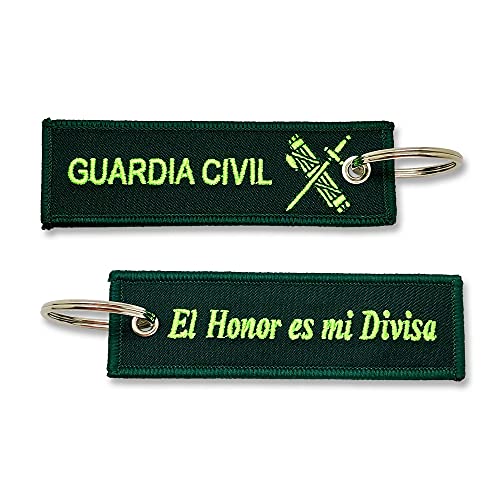 Tacro Llavero Guardia Civil El Honor es mi Divisa Bordado (Guardia Civil) Tacro Llavero Guardia Civil El Honor es mi Divisa Bordado (Guardia Civil)