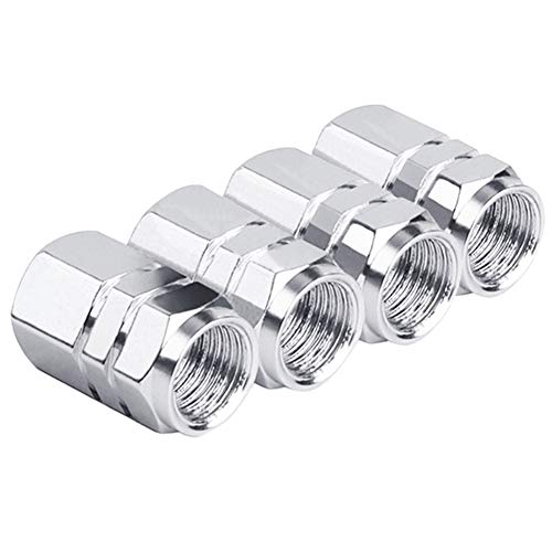 Tapones Hexagonales para Válvulas de Neumáticos con Junta Tórica de Goma,Cubiertas de Llanta de Rueda de Aleación de Aluminio Universal para Coche,SUV,Camiones,Motocicletas,Bicicletas,4 Piezas Tapones Hexagonales para Válvulas de Neumáticos con Junta Tórica de Goma,Cubiertas de Llanta de Rueda de Aleación de Aluminio Universal para Coche,SUV,Camiones,Motocicletas,Bicicletas,4 Piezas