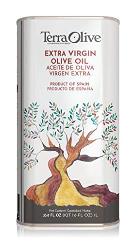 TerraOlive - Aceite de Oliva Virgen Extra (AOVE) Ecológico - Lata 1L