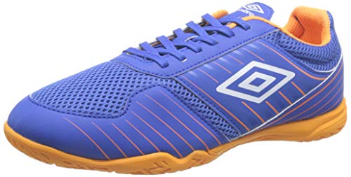 Umbro Vision Liga, Zapatillas de fútbol Sala Hombre, Azul (TW Royal/White/Turmeric GZB), 45 2/3 EU