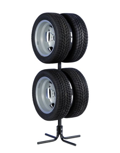 Unitec 10905 - Soporte para neumáticos y Llantas (para 4 Ruedas de 10-43,2 cm)