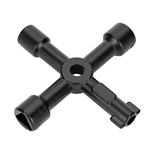 Universal Cross Key 4 Vías Clave de Apertura de Aleación de Zinc para Válvula de Metro de Agua Caja Eléctrica Armario de Gabinete Socialme-eu Universal Cross Key 4 Vías Clave de Apertura de Aleación de Zinc para Válvula de Metro de Agua Caja Eléctrica Armario de Gabinete Socialme-eu