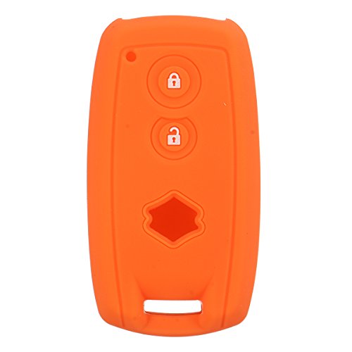 Viviance Caja Dominante del Coche Cubierta del Silicón del Caso De La Llave Cubierta del Remote para Suzuki Grand Vitara Sx4 Swift XL-7 - Naranja Viviance Caja Dominante del Coche Cubierta del Silicón del Caso De La Llave Cubierta del Remote para Suzuki Grand Vitara Sx4 Swift XL-7 - Naranja