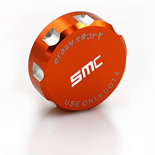 Xuefeng Accesorios de Moto Accesorios de fluidos de Aceite Taja TANTA TANTA DE Freno Trasero Cubra DE CILINDER DE CILINDER para KTM 690 SMC-R 2012-2017 (Color : Orange)