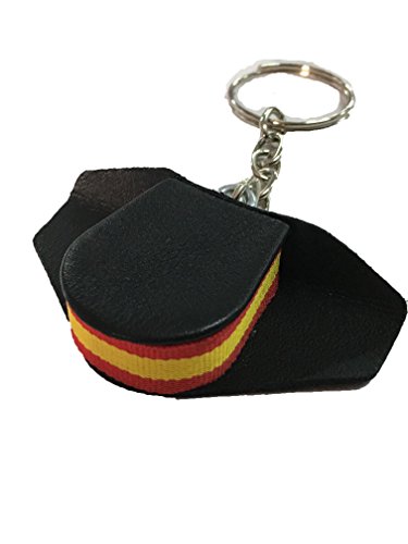 Yojan Piel - Llavero DE Cuero TRICORNIO Guardia Civil (Hecho A Mano) Ideal para Regalar | para Mantener Las Llaves Juntas | Llavero Colgante de Metal y Cuero Yojan Piel - Llavero DE Cuero TRICORNIO Guardia Civil (Hecho A Mano) Ideal para Regalar | para Mantener Las Llaves Juntas | Llavero Colgante de Metal y Cuero