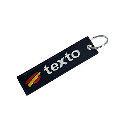 yuanmeng Bandera de España personalizada Llavero 2pcs,Bordado Texto Personalidad Llavero Etiqueta con Llavero EDC para Servicemen, Coche, Motocicleta yuanmeng Bandera de España personalizada Llavero 2pcs,Bordado Texto Personalidad Llavero Etiqueta con Llavero EDC para Servicemen, Coche, Motocicleta