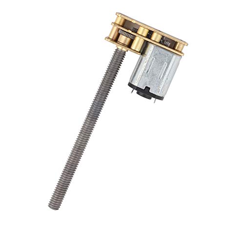 1024GA20 DC 6V/12V Thread Flip, Resistente al desgaste, Motor de engranajes N20 Eje M4 x 55 mm para elevadores, tren de aterrizaje, brazos mecánicos, dispositivo electrónico(12V 200RPM) 1024GA20 DC 6V/12V Thread Flip, Resistente al desgaste, Motor de engranajes N20 Eje M4 x 55 mm para elevadores, tren de aterrizaje, brazos mecánicos, dispositivo electrónico(12V 200RPM)