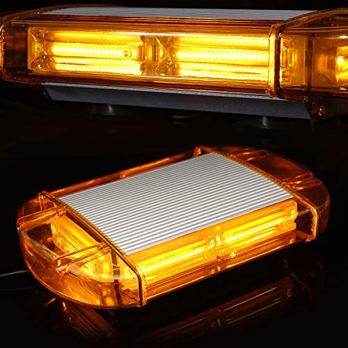 126 Luz LED estroboscópica intermitentes para emergencia peligro advertencia vehículos de construcción luz minibar luz de advertencia luminosa con base magnética