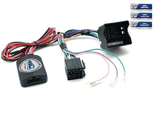 Bus CAN adaptador para mando a distancia en el volante Opel Corsa D Bj. A partir de 2009 para radios Kenwood