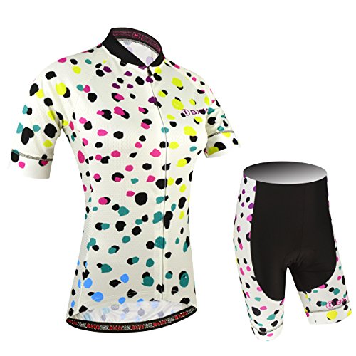 BXIO Mujeres Ropa Ciclismo Pro Team Maillots X-Large Amarillo