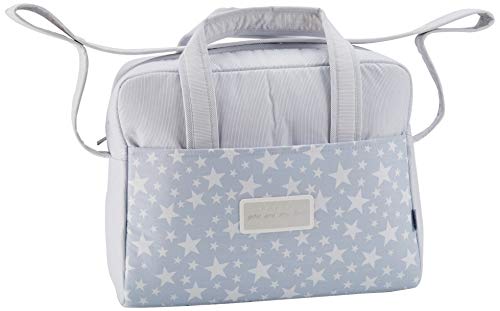 Cambrass Star - Bolso maternal tipo maleta, 32 x 39 x 17 cm, color azul celeste Cambrass Star - Bolso maternal tipo maleta, 32 x 39 x 17 cm, color azul celeste
