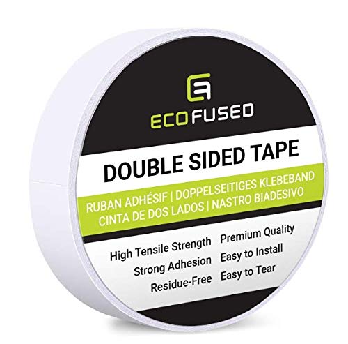 Cinta Adhesiva Doble Cara Premium – Ancho: 20 mm – Longitud: 25 m – para Manualidades, Bricolaje y Oficina – Rápida y fácil de Usar en Papel, Vidrio, plástico, Madera, Metal y Tela Cinta Adhesiva Doble Cara Premium – Ancho: 20 mm – Longitud: 25 m – para Manualidades, Bricolaje y Oficina – Rápida y fácil de Usar en Papel, Vidrio, plástico, Madera, Metal y Tela