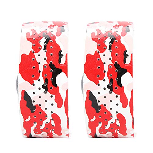 Cinta para manillar de ciclismo, cinta para manillar de bicicleta de carretera, cinta antideslizante para manillar de bicicleta de carretera para carreras en carretera(Camouflage red) Cinta para manillar de ciclismo, cinta para manillar de bicicleta de carretera, cinta antideslizante para manillar de bicicleta de carretera para carreras en carretera(Camouflage red)