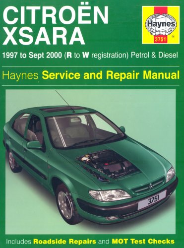 Citroen Xsara Service and Repair Manual (Haynes Service and Repair Manuals)