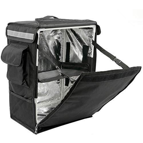 CityBAG - Mochila isotérmica 35 x 49 x 25 cm Negra para Comidas al Aire Libre y Entrega de Pedidos de Comida en Moto o Bicicleta CityBAG - Mochila isotérmica 35 x 49 x 25 cm Negra para Comidas al Aire Libre y Entrega de Pedidos de Comida en Moto o Bicicleta