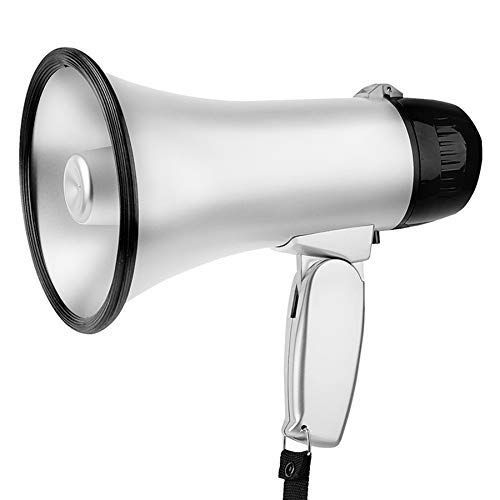 CPAZT Portable del megáfono del megáfono Altavoz con 20 vatios de Potencia y Manillar Plegable for la guía Que Anima y YCLIN CPAZT Portable del megáfono del megáfono Altavoz con 20 vatios de Potencia y Manillar Plegable for la guía Que Anima y YCLIN