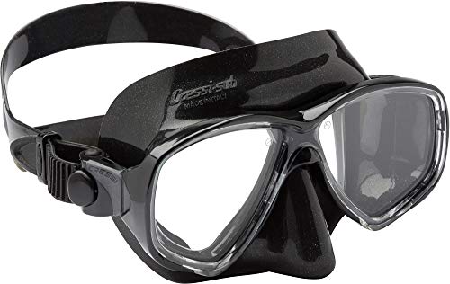 Cressi Marea Gafas de Snorkeling, Unisex, Negro