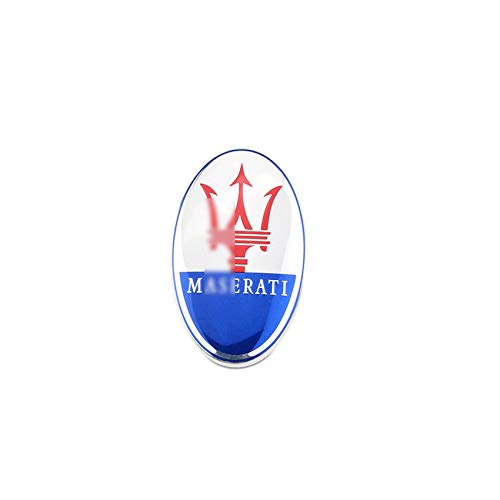 D28JD Logo Emblema para Las Letras capó ABS Etiqueta engomada para el Presidente de M-aserati V6 Ghibli
