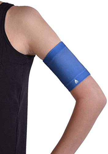 Dia-Band, brazalete de mantenimiento y protección para sensor de glucemia Freestyle Libre, Medtronic, Dexcom o Omnipod – Banda para diabéticos cómoda y reutilizable, S (25-29 cm)