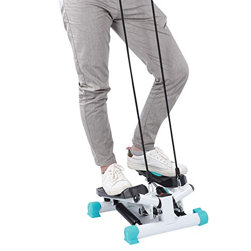 Dioche Fitness Slimming Stepper, máquina de fitness con sistema de accionamiento hidráulico y perilla de ajuste de altura para ejercicios de gimnasio en casa, 37,1 x 22,1 x 40,4 cm