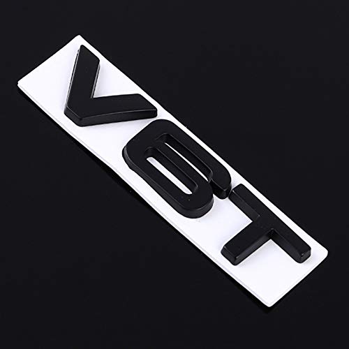 Etiqueta engomada del automóvil V6T V8T Logo Metal Emblem Insignias Calcomanías Pegatinas para RS Sline S3 S4 S5 S6 S7 S8 A4L A5 A6L A3 A4 A7 Q3 Q5 Q7 B6 (Color Name : Black V6T) Etiqueta engomada del automóvil V6T V8T Logo Metal Emblem Insignias Calcomanías Pegatinas para RS Sline S3 S4 S5 S6 S7 S8 A4L A5 A6L A3 A4 A7 Q3 Q5 Q7 B6 (Color Name : Black V6T)