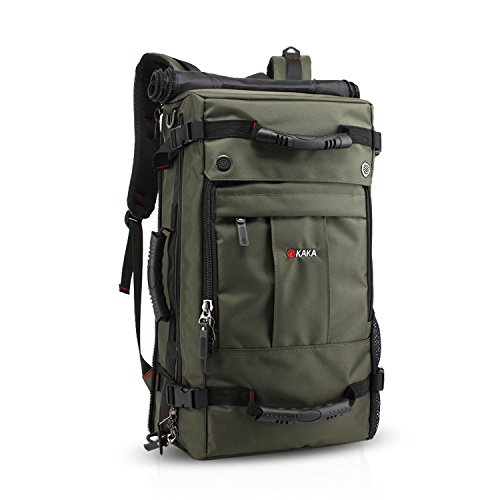 FANDARE Mochila de Senderismo Morral al Aire Libre Viaje Macutos de Senderismo Mochila para Ordenador 17 Pulgadas Portátil Las Mujeres Bolso Hombre Senderismo Alta Capacidad Poliéster 50L Verde FANDARE Mochila de Senderismo Morral al Aire Libre Viaje Macutos de Senderismo Mochila para Ordenador 17 Pulgadas Portátil Las Mujeres Bolso Hombre Senderismo Alta Capacidad Poliéster 50L Verde