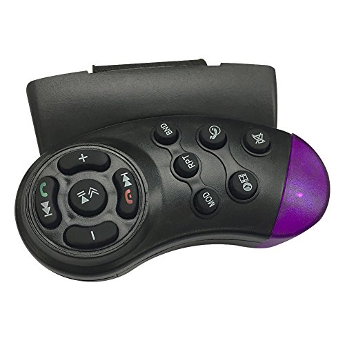 favourall botón Mini Clip MP3 portátil auto Reproductor de música con FM Radio mando a distancia Top Volante Manos Libres New Car Kit MP3