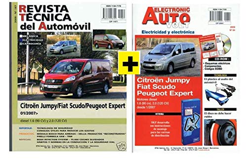 FELLOJA Manual DE Taller Citroen Jumpy-Peugeot Expert-FIAT Scudo, CD ROM+Chaleco Reflectante
