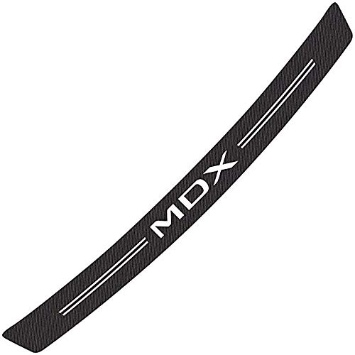 Fibra Carbono Protección para parachoques, para Acura MDX Maletero De Coche Tira De ProteccióN Antirrayas Pegatinas Decorativas Accessories