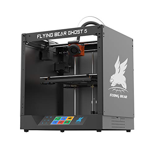 FLYING BEAR Ghost5 Impresora 3D Con pantalla táctil de 3.5 pulgadas Conexión WiFi Máquina de bricolaje DIY Volumen de impresión 255x210x200mm Funciona con PLA