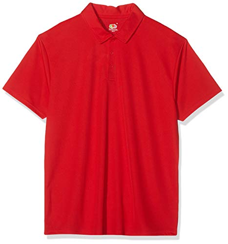 Fruit of the Loom Performance Camiseta, Rosso, Small para Hombre