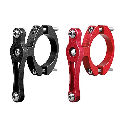 Gfdg Soporte de Bicicleta para Botella de Agua,2 Piezas Soporte Adaptador para Manillar Tija de Sillín,Abrazadera Adaptadora para Bicicleta,Adaptador de Soporte de Botella de Agua,para Bicicletas Gfdg Soporte de Bicicleta para Botella de Agua,2 Piezas Soporte Adaptador para Manillar Tija de Sillín,Abrazadera Adaptadora para Bicicleta,Adaptador de Soporte de Botella de Agua,para Bicicletas