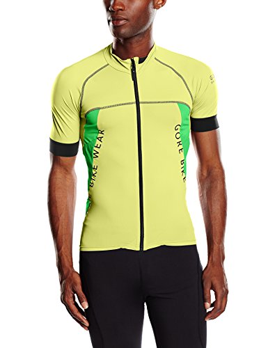 Gore Bike Wear ALP-X Pro - Maillot para Hombre, Color Amarillo/Verde, Talla M