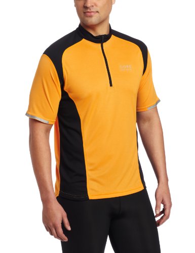 GORE BIKE WEAR Gore Path - Camiseta de Ciclismo para Hombre, tamaño M, Color Naranja/Negro