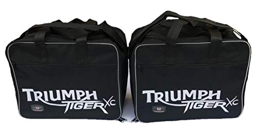 Grandes Equipos para Bicicletas - Bolsas Tipo Liner Tipo Maleta para Adaptarse a Las Maletas de Aluminio Triumph Expedition Impresas Nuevo par Grandes Equipos para Bicicletas - Bolsas Tipo Liner Tipo Maleta para Adaptarse a Las Maletas de Aluminio Triumph Expedition Impresas Nuevo par