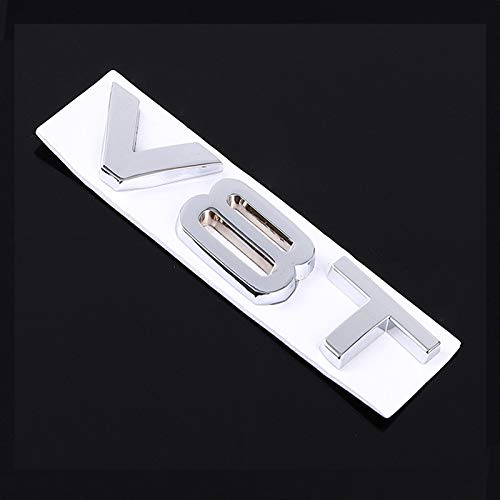HTTY Etiqueta engomada del automóvil V6T V8T Logo Metal Emblem Insignias Calcomanías Pegatinas para RS Sline S3 S4 S5 S6 S7 S8 A4L A5 A6L A3 A4 A7 Q3 Q5 Q7 B6 (Color Name : Silver V8T) HTTY Etiqueta engomada del automóvil V6T V8T Logo Metal Emblem Insignias Calcomanías Pegatinas para RS Sline S3 S4 S5 S6 S7 S8 A4L A5 A6L A3 A4 A7 Q3 Q5 Q7 B6 (Color Name : Silver V8T)